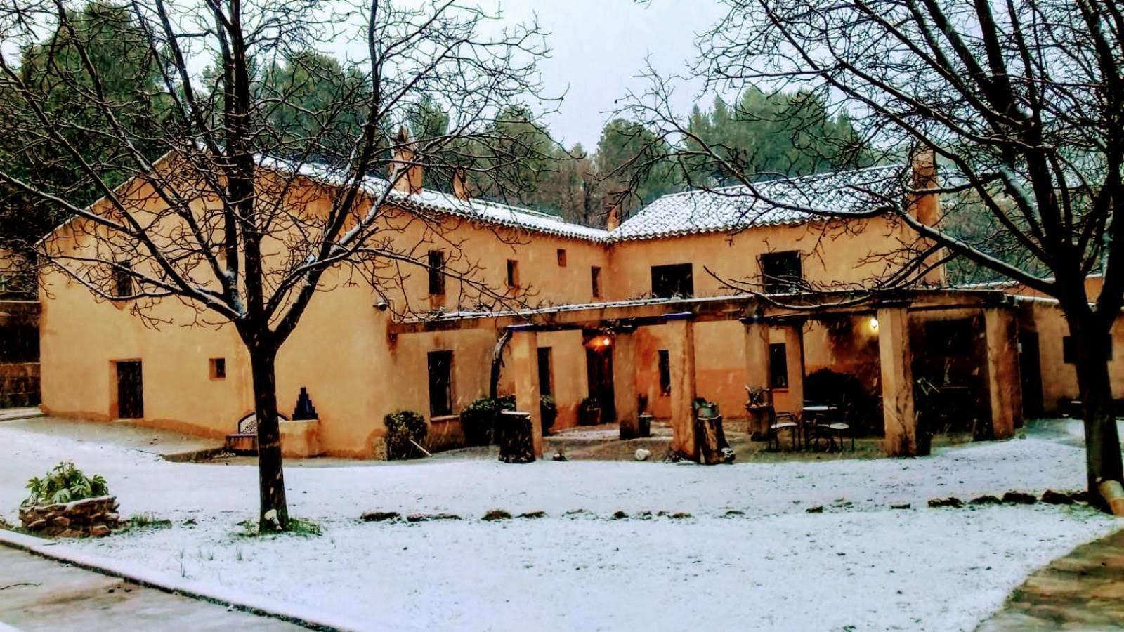 Gasthaus H Rural Molino Del Rio Argos Benablón Exterior foto